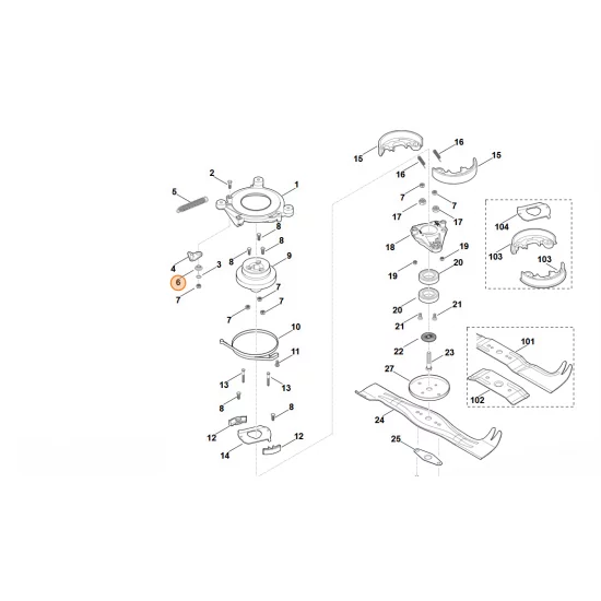 STIHL  Tulejka 6107 162 8200